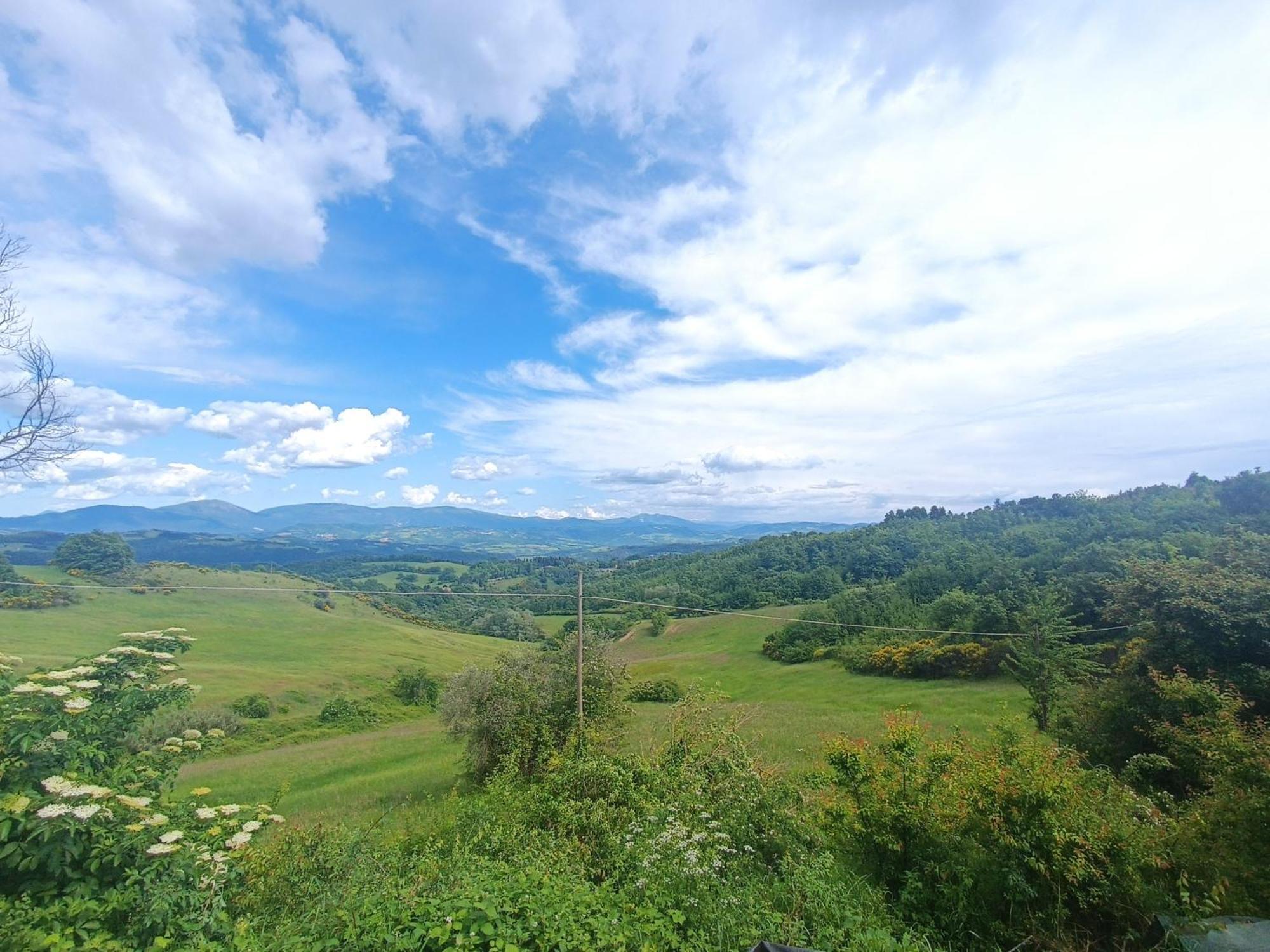 Vila La Brocca Di Valdichiascio Gubbio Exteriér fotografie