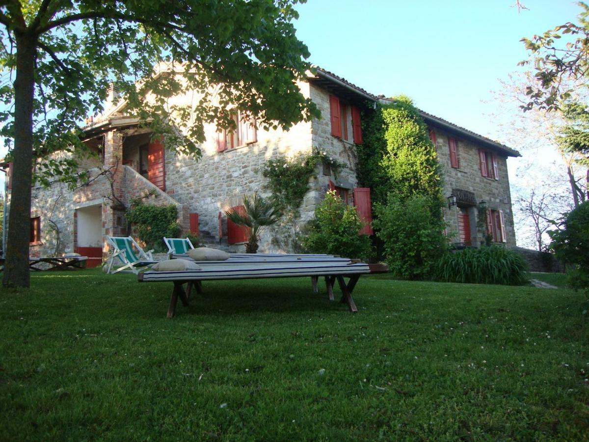 Vila La Brocca Di Valdichiascio Gubbio Exteriér fotografie