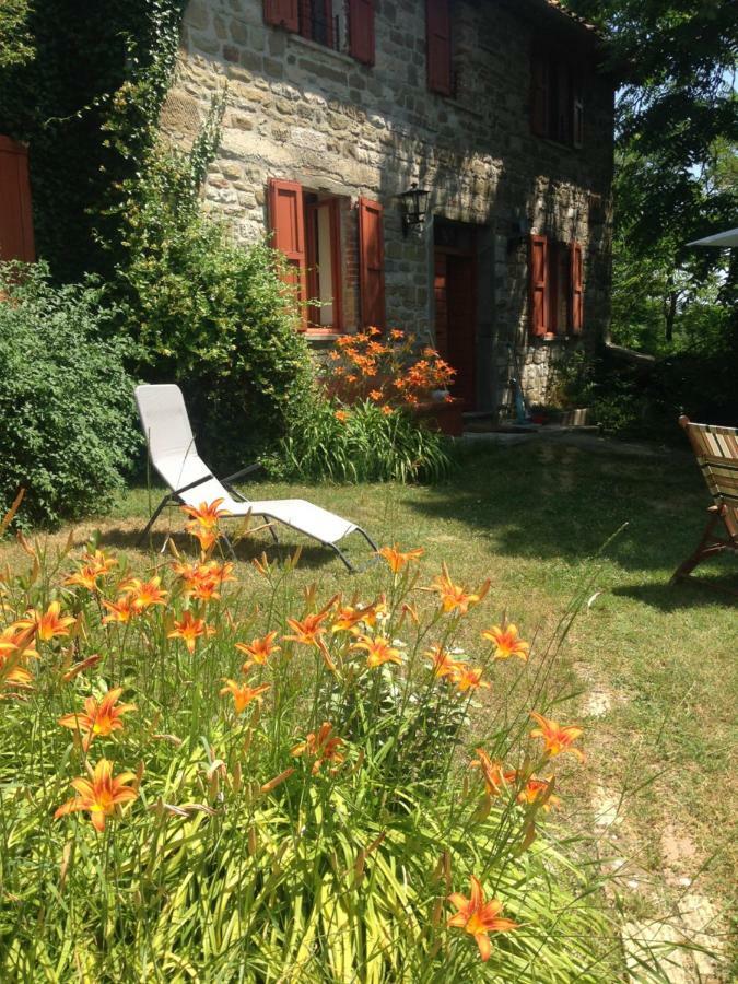 Vila La Brocca Di Valdichiascio Gubbio Exteriér fotografie